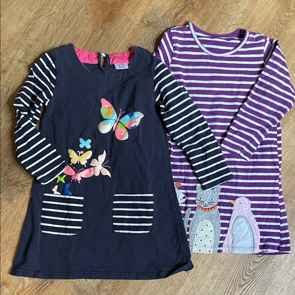 Colorful Butterfly and Striped Animal‎ Dresses